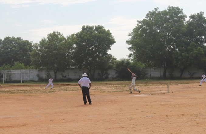 Cricket Match Oval Ground